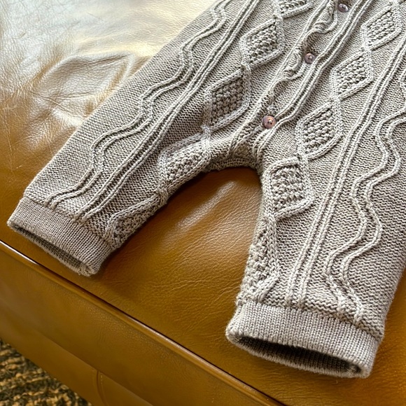 Fleece-lined Sweater Onesie - Monica + Andy - Picture 3 of 6